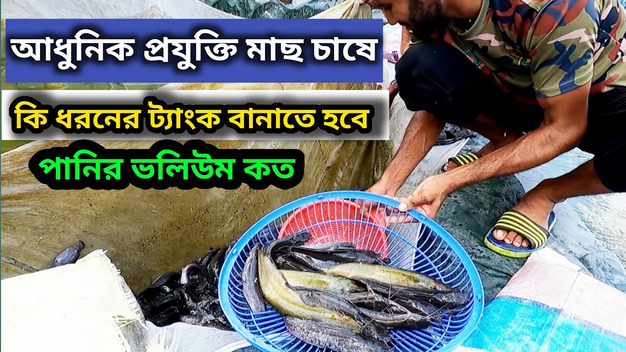 সহজ পদ্ধতি মাছ চাষ করতে কি ধরনের ট্যাংক প্রয়োজন || Simple method of fish farming ||