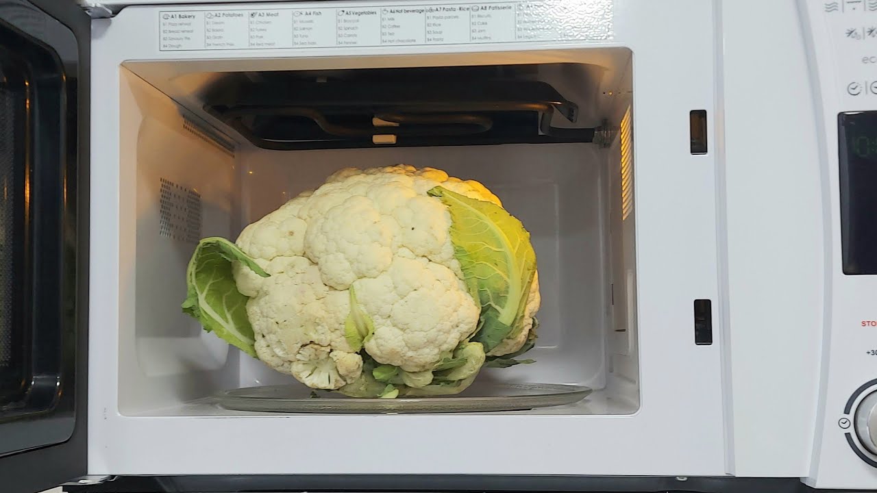 ✅️COLIFLOR HECHA EN EL MICROONDAS🔌SIN MALOS OLORES👃😬 // BEATRIZ COCINA