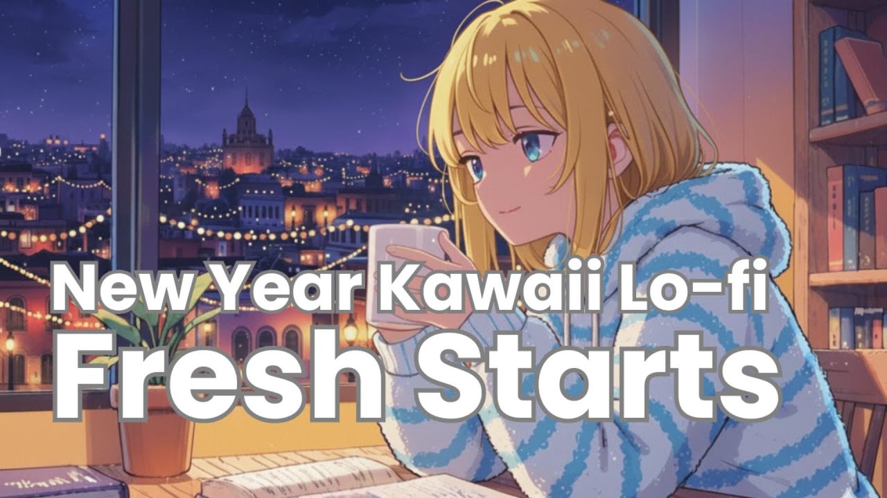 New Year Cute Lo-fi ✨ Gentle, Warm, and Hopeful BGM for a Fresh Start