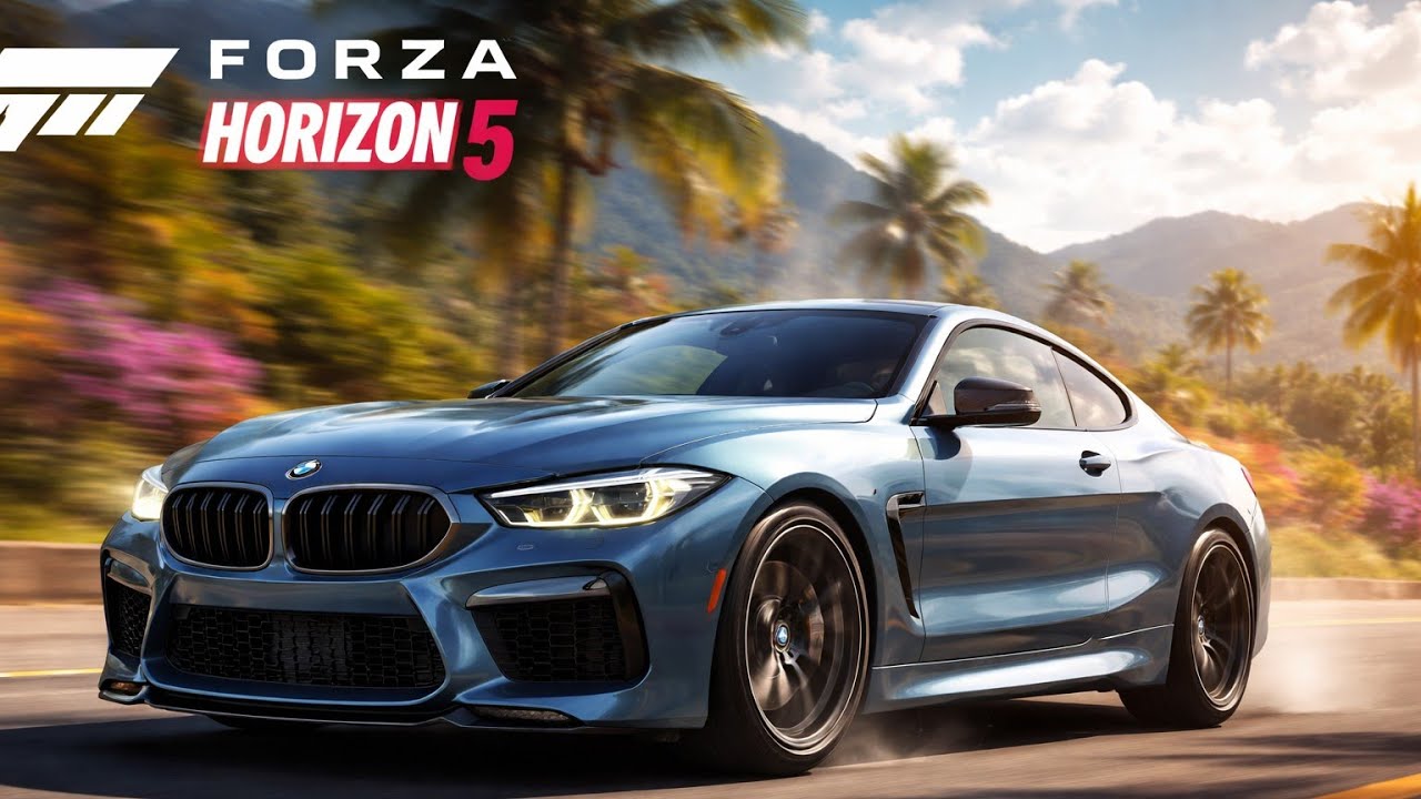 BMW M8 Comp Drift | Exploring Forza Horizon 5 | Gameplay EP-1
