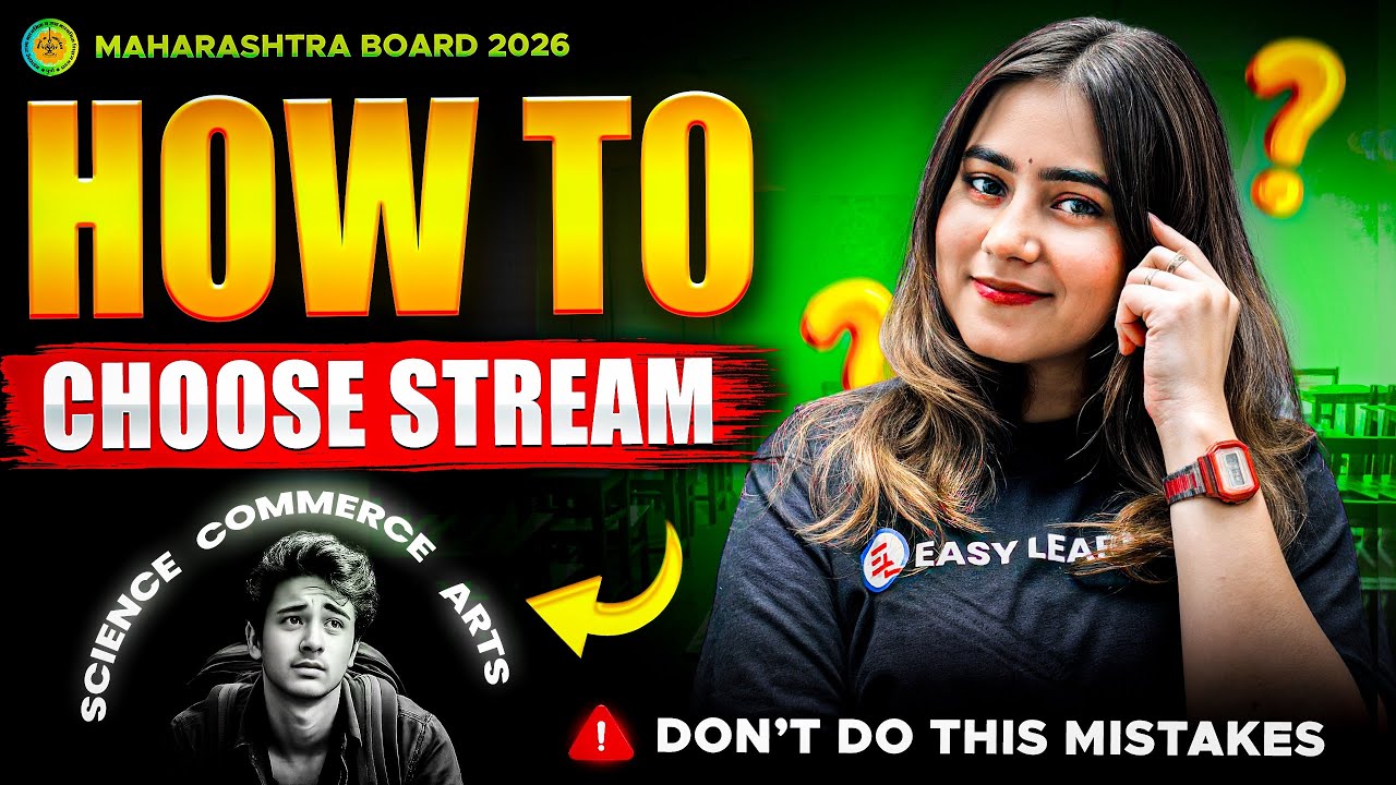 How to Select Stream After 10th 🤔 | 5 Smart Points for Class 11 (Science/Commerce/Arts) 🚀😍