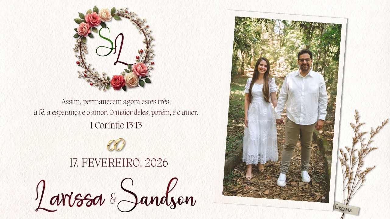 Casamento | Sandson & Larissa| 17.02.2026