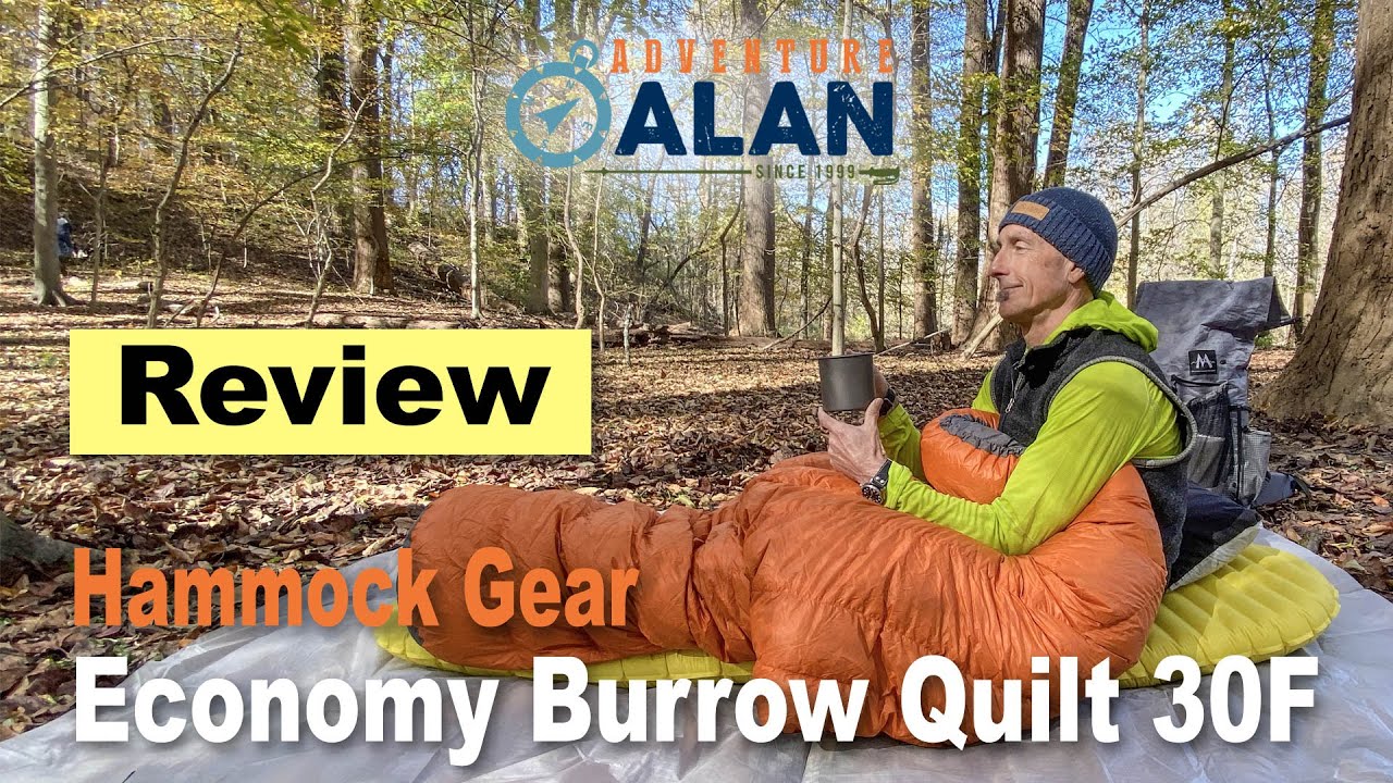 Hammock Gear Economy Burrow Quilt Review