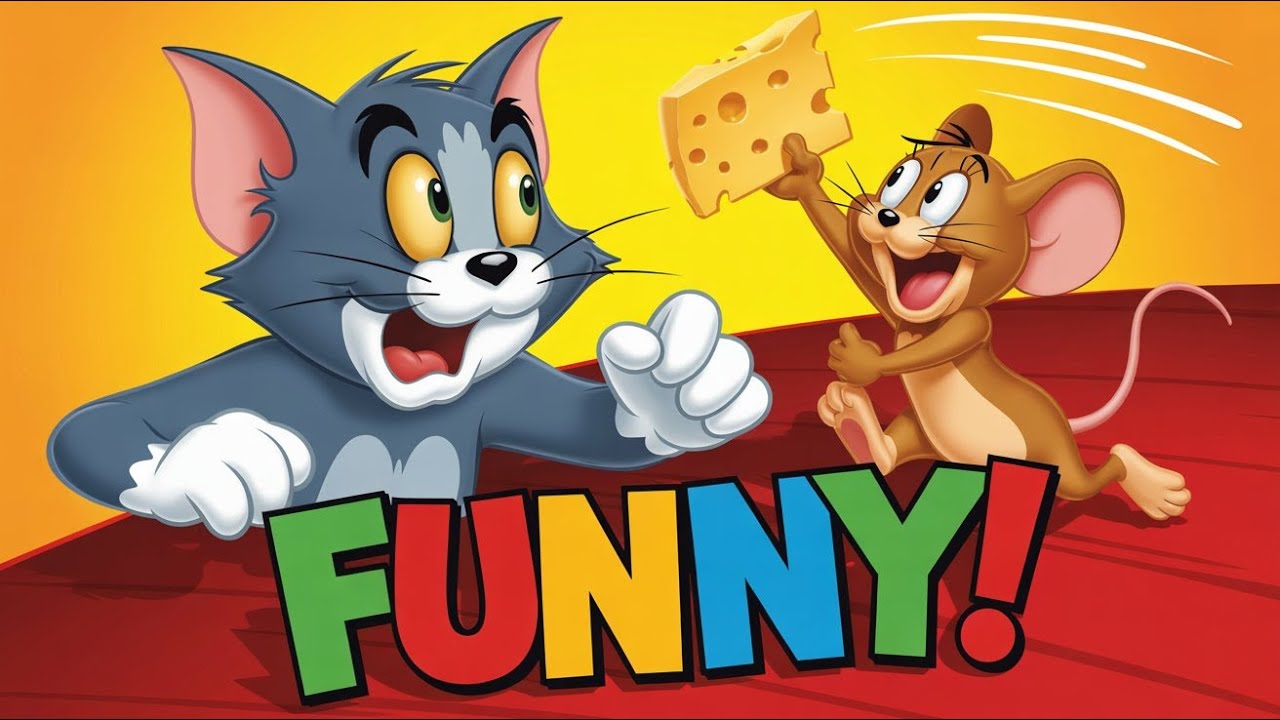 Tom & Jerry Funny Cartoon 🐱🐭NEW  FUNNY  CHAOS  CHASe Kids Cartoon Video