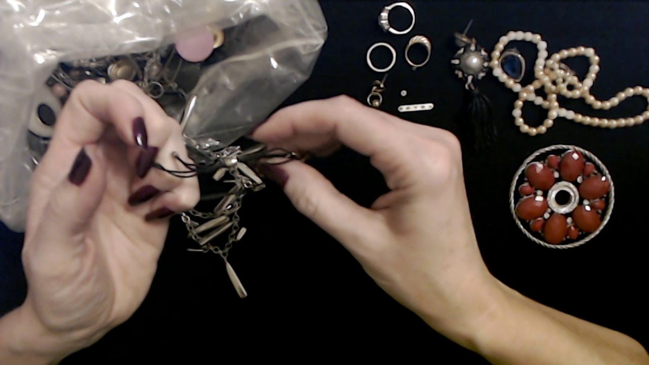 ASMR | Goodwill Jewelry Bag 2-15-2020 (Whisper)