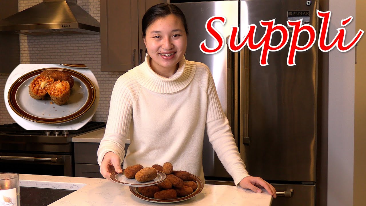 How to Make Supplì | Roman Street Food Inspired by My Trip to Rome