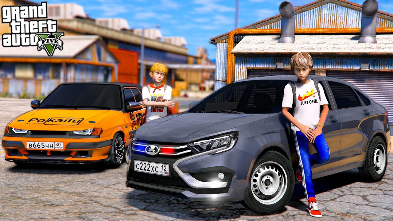 НОВАЯ ОПЕРСКАЯ LADA VESTA NG! СДЕЛАЛИ РЕСТАЙЛИНГ ЛАДЫ ВЕСТЫ! ОПЕРСКАЯ ЕЗДА В GTA 5 🌊ВОТЕР