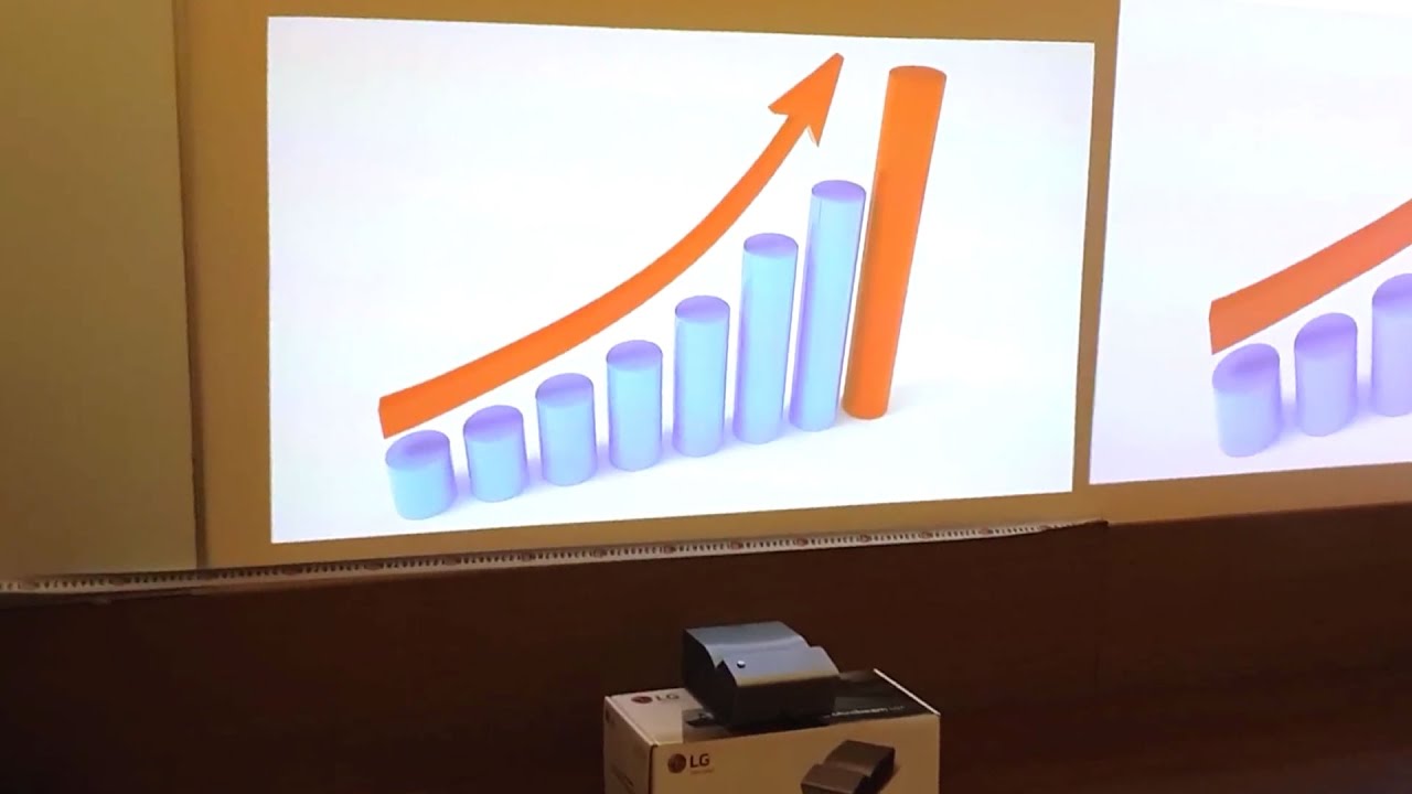 LG PH450UG - вариант использования для мобильных презентаций