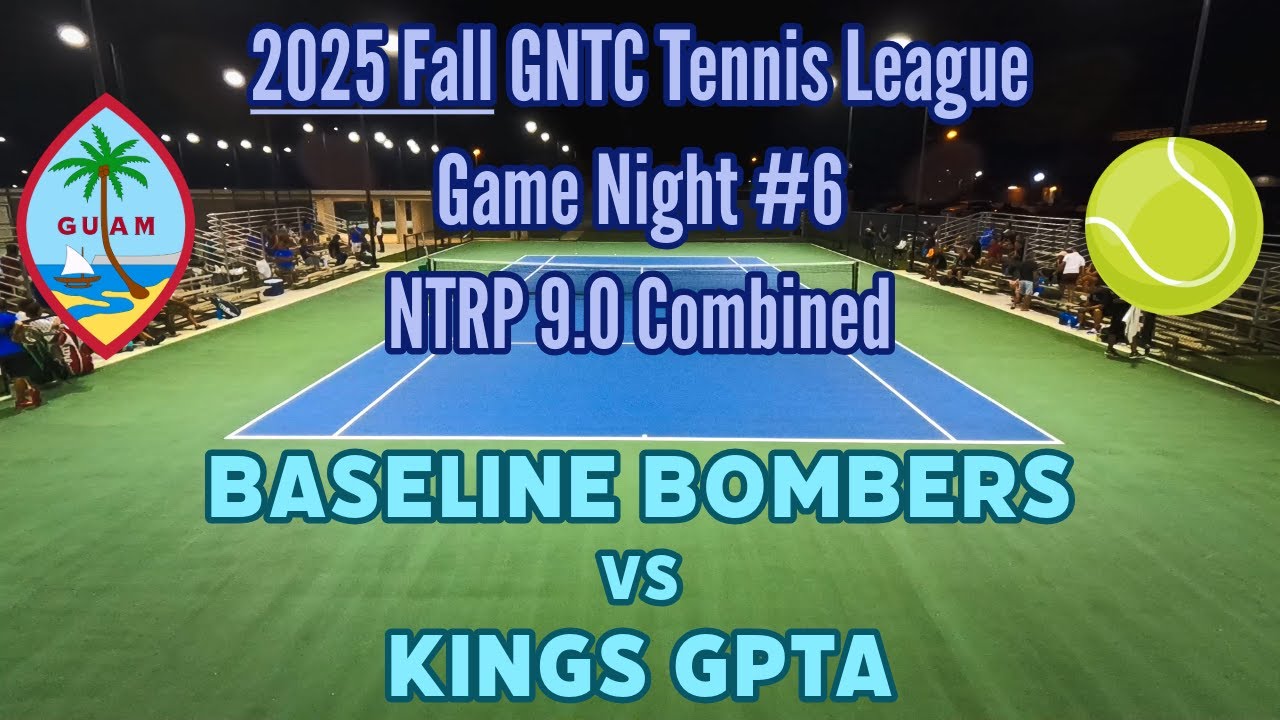 (Oct 2, 2025) GNTC Tennis Doubles League | League Night #6 | NTRP 9.0 Combined