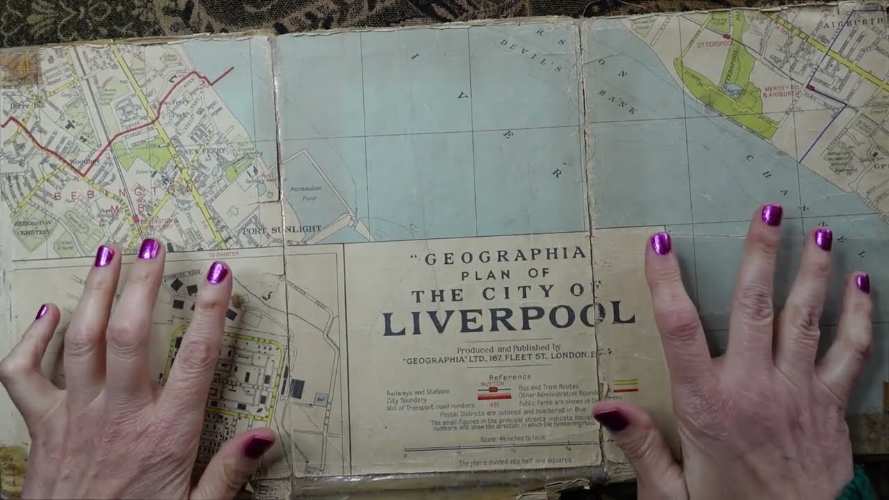 ASMR | Is this the Crinkliest Map in the World? Whispered Show & Tell :-)