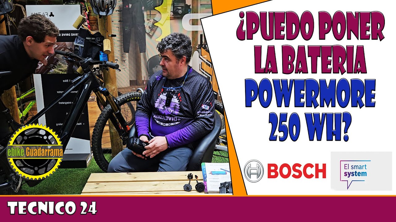 #bosch POWERMORE, Batería externa de 250 wh. ¿es compatible con mi ebike?