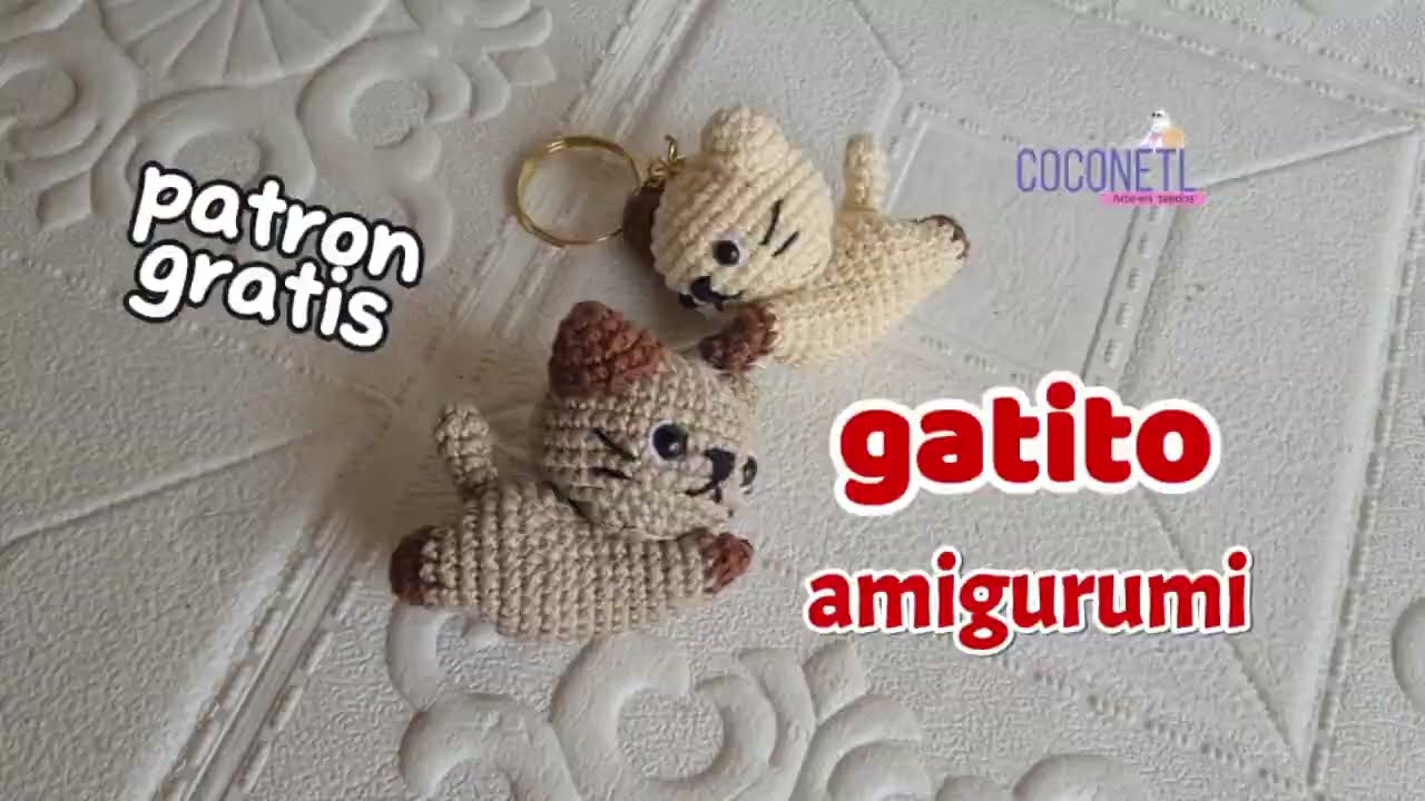 Amigurumi kitten | step-by-step pattern | how to knit a kitten