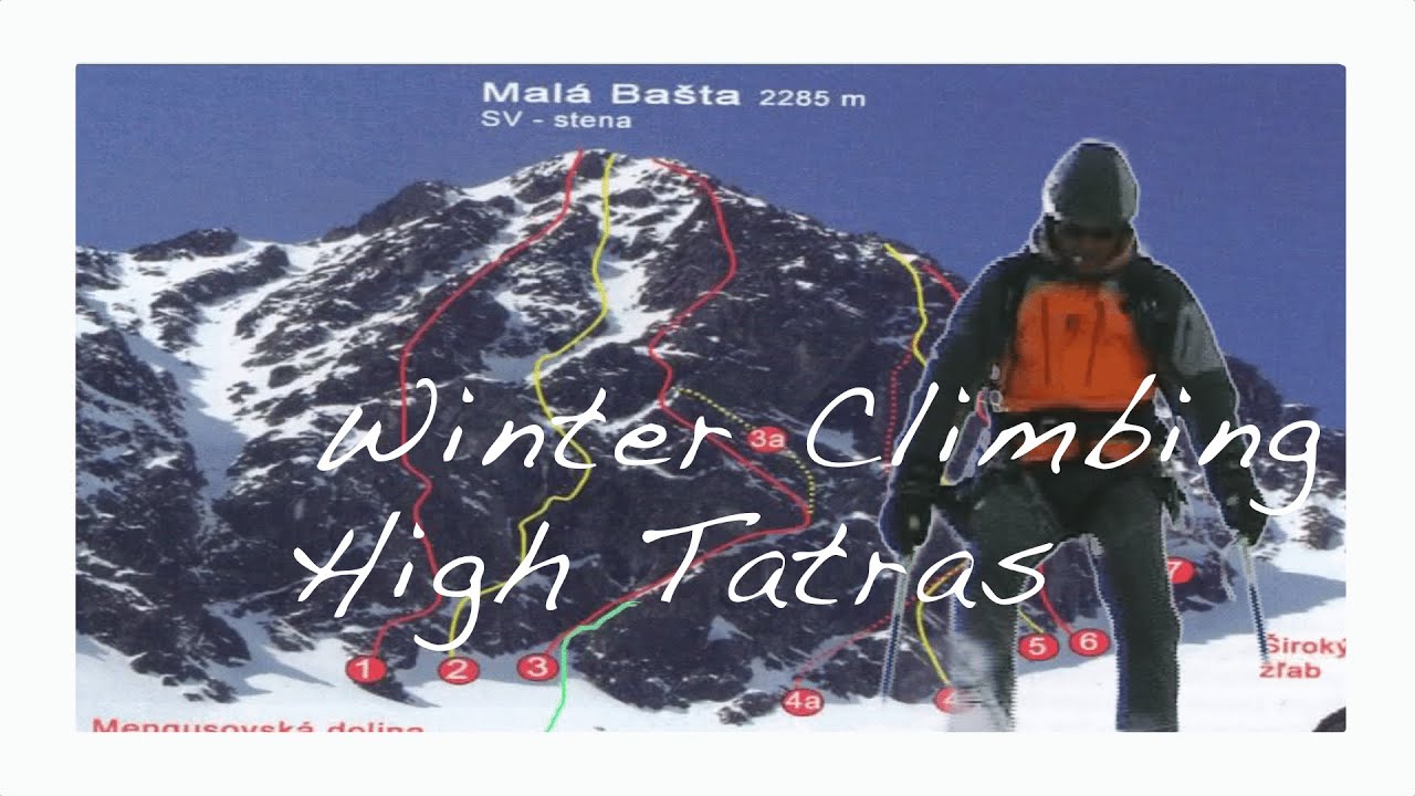 Winter climbing - High Tatras Slovakia Europe