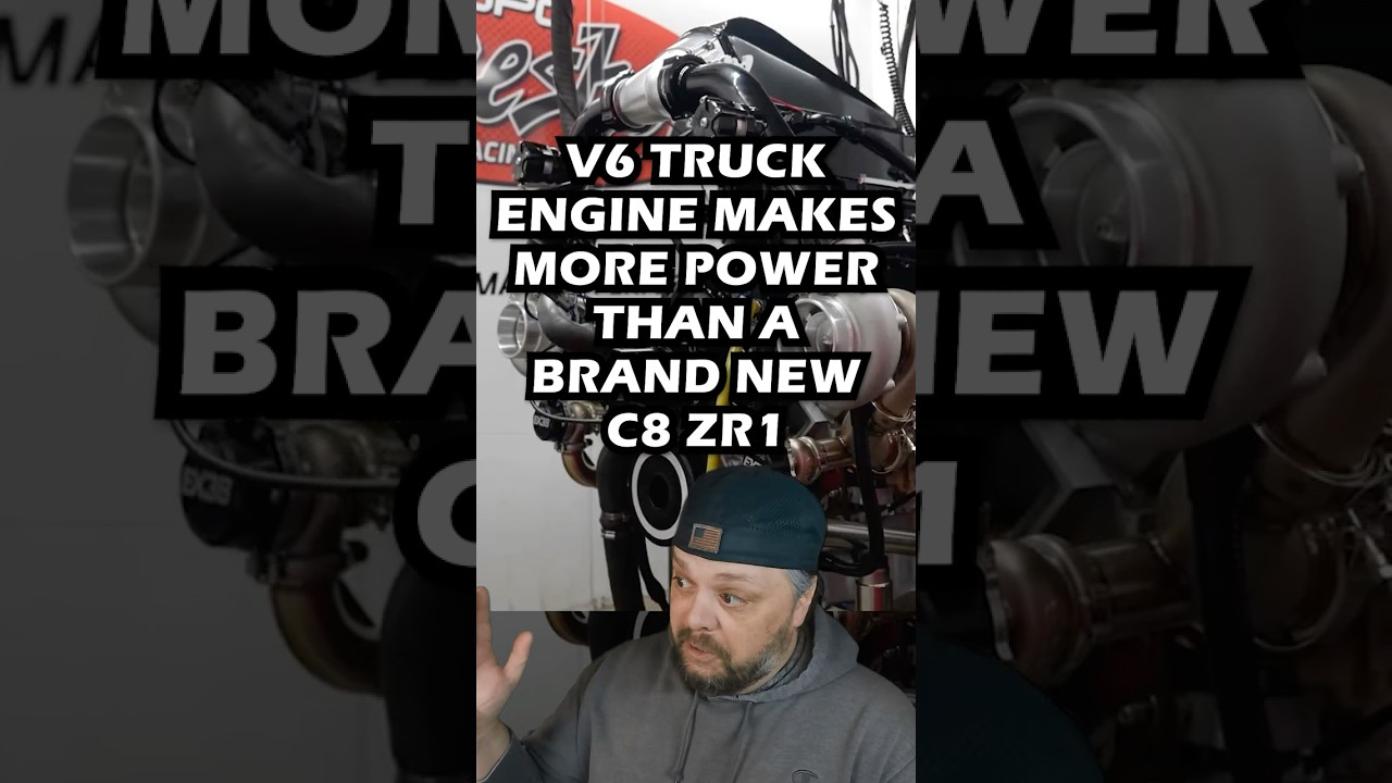Apparently, GM's Base Model Truck V6 Can Make More Power Than A Corvette ZR1