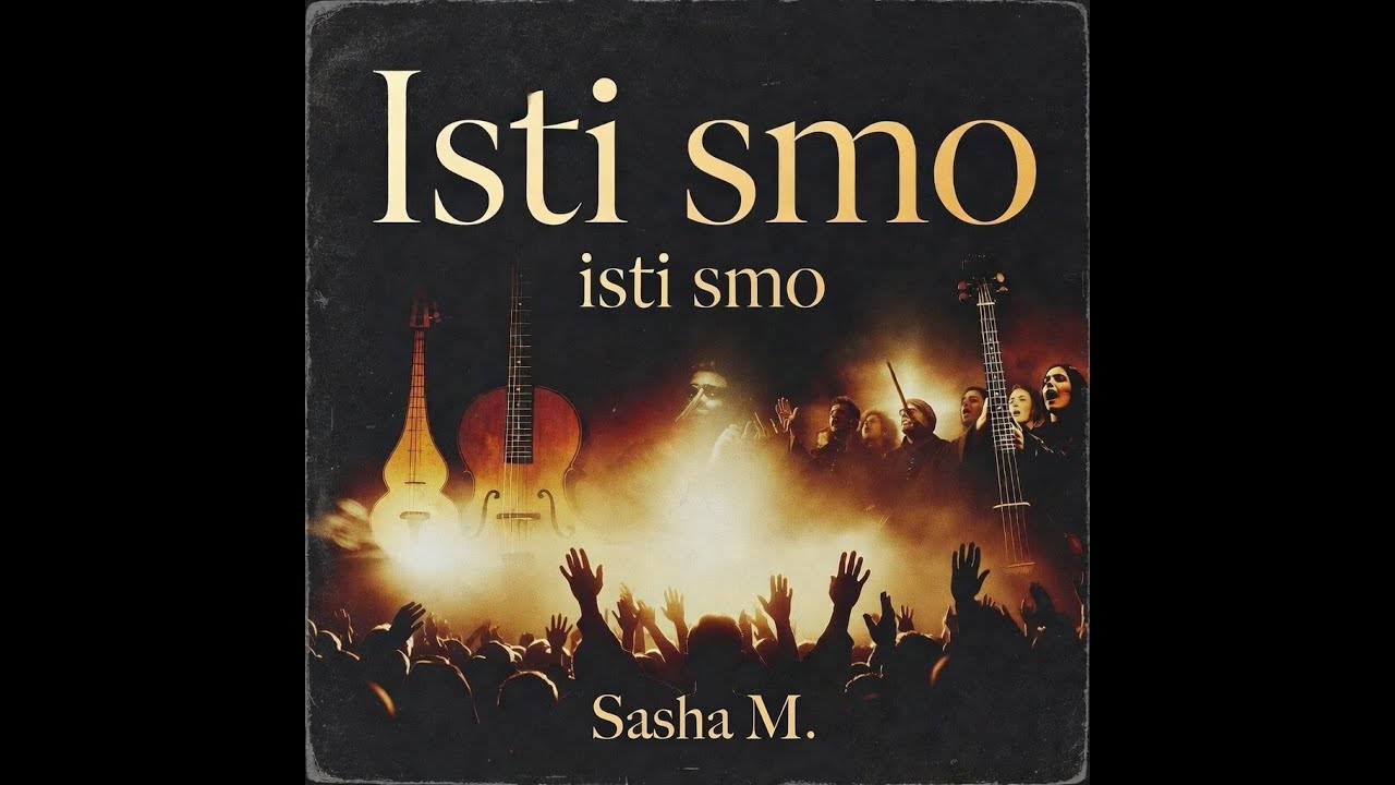 Kad prestanemo da mrzimo? 💔 Isti smo – nova pesma koja boli i leči by SASHA M