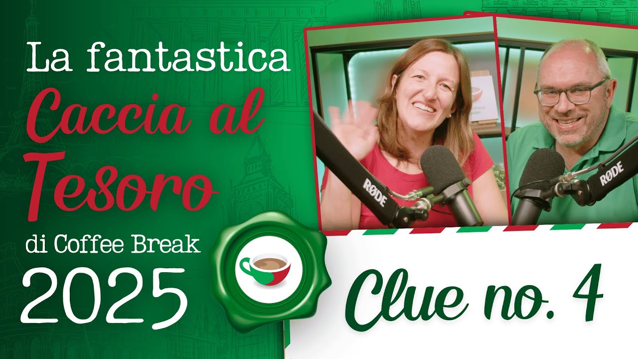 Clue #4 (italiano) | The Great Coffee Break Treasure Hunt 2025