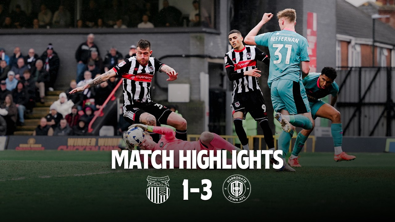 HIGHLIGHTS | Grimsby Town vs Harrogate Town | Sky Bet League Two | Friday 3rd April 2026