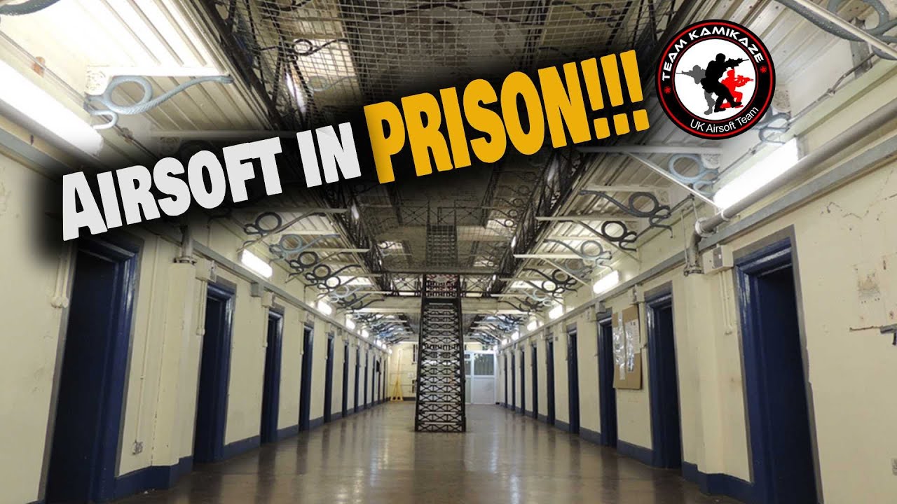Airsoft in an abandoned UK Prison