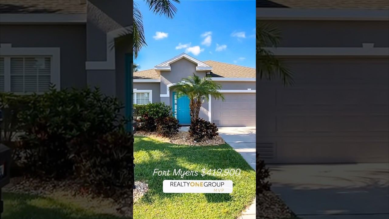 Fort Myers, FL $419,900 Pool Home #fortmyersrealestate #poolhome #realtyonegroupmvp