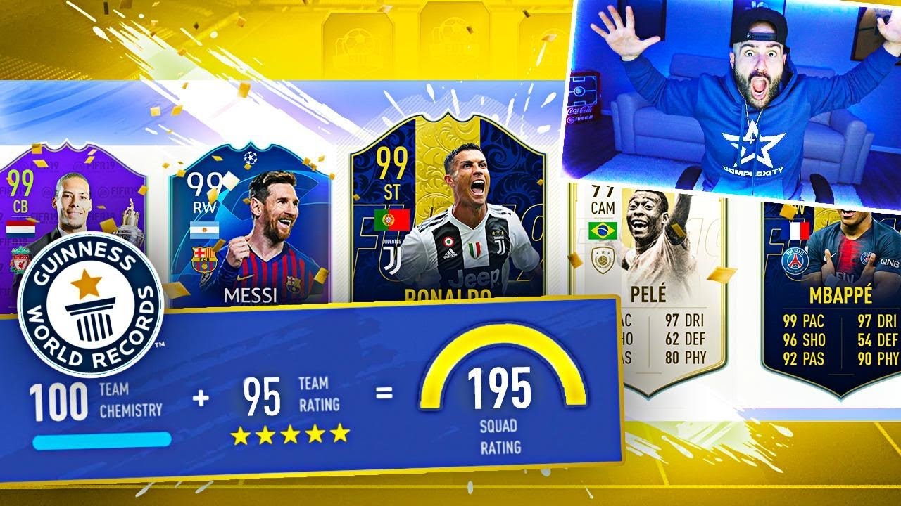 ОМГ, У МЕНЯ ПОЛУЧИЛСЯ ДРАФТ С 195-МЕСТНЫМ КЛУБОМ!!! FIFA 19 Ultimate Team Драфт с самым высоким р...