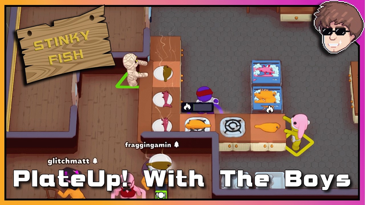 Serving Our Chat Some Stinky Fish [PlateUp! With The Boys | Syphro Plays]
