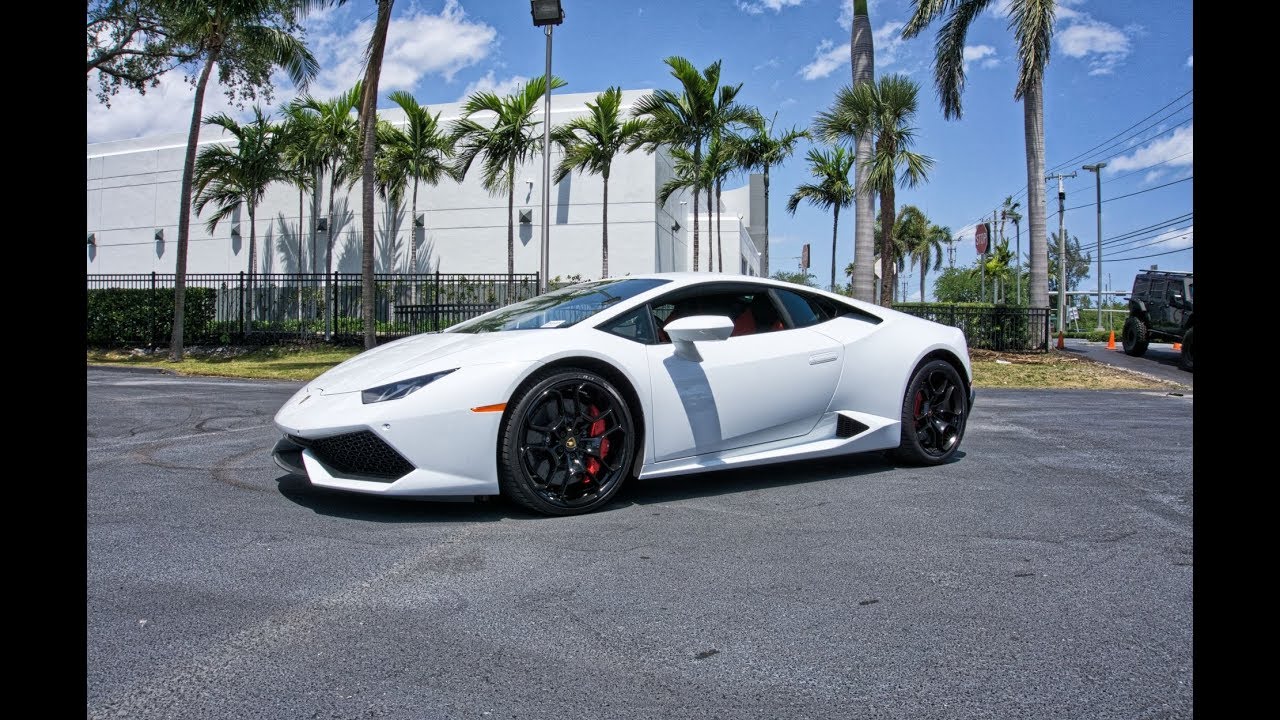 2018 Lamborghini Huracan LP610-4 LOUD & FAST Test Drive from Lamborghini Miami