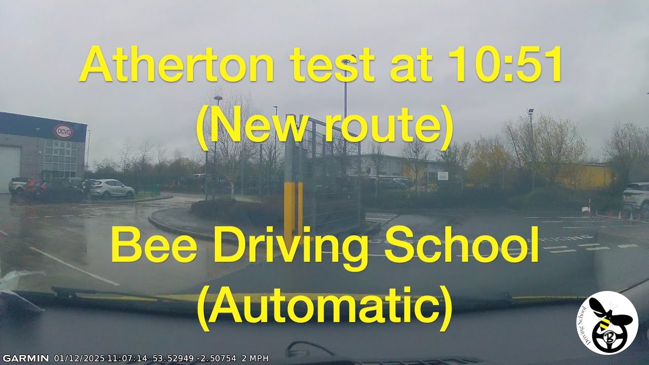 New Atherton test route at 10:51