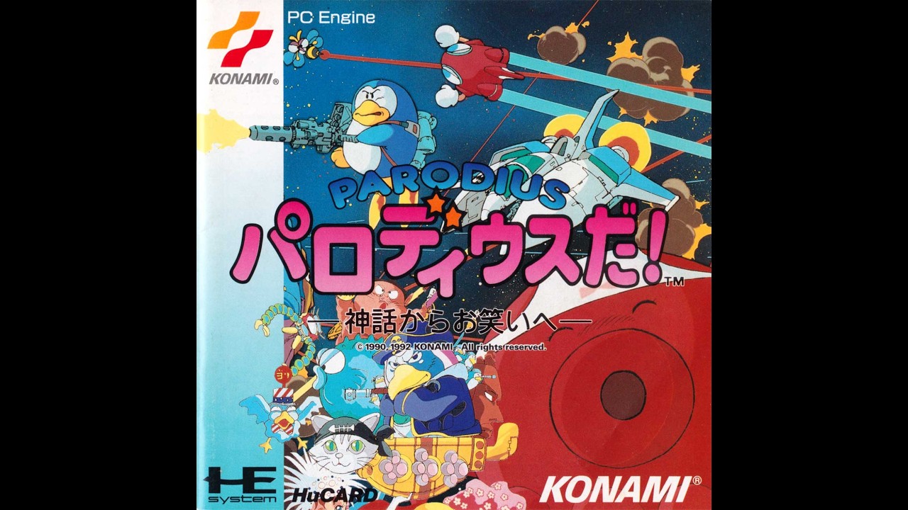 PC ENGINE # PARODIUS DA! (KONAMI , 1992.) # 194.300 PTS. # NORMAL