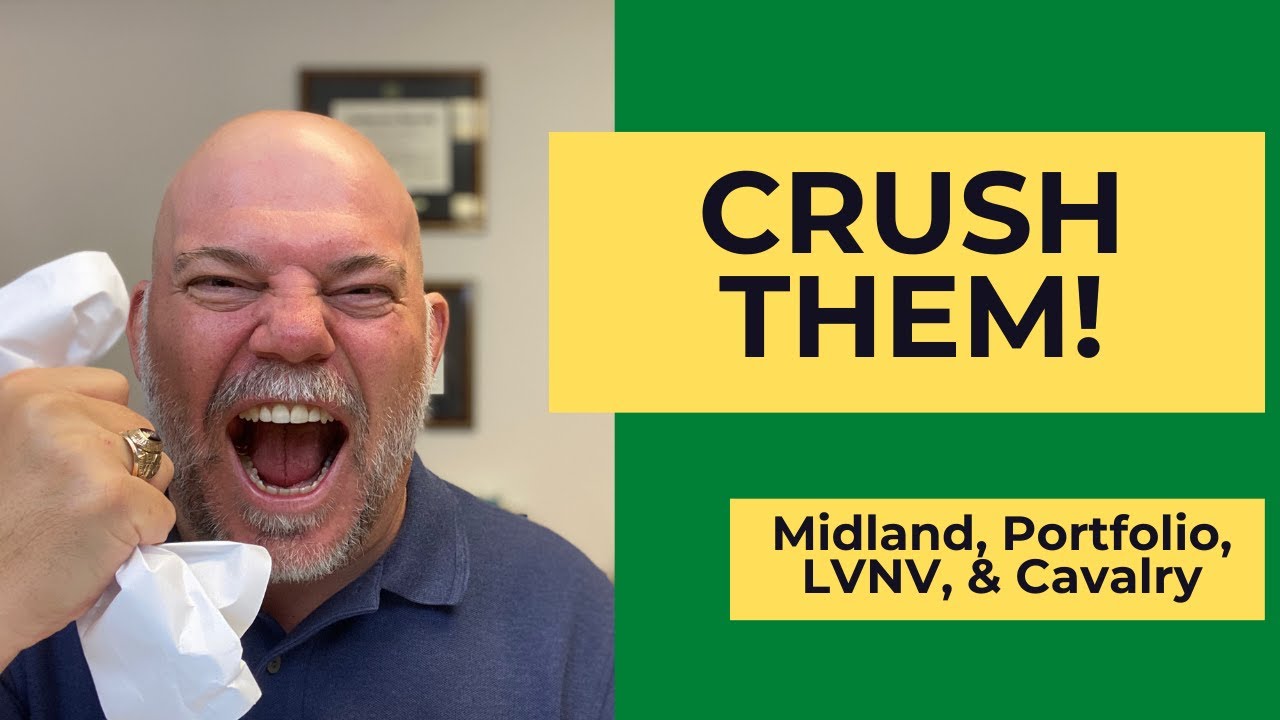 CRUSH junk debt lawsuits in 2026 with these three legal defenses [Midland, Portfolio, Cavalry, LVNV]