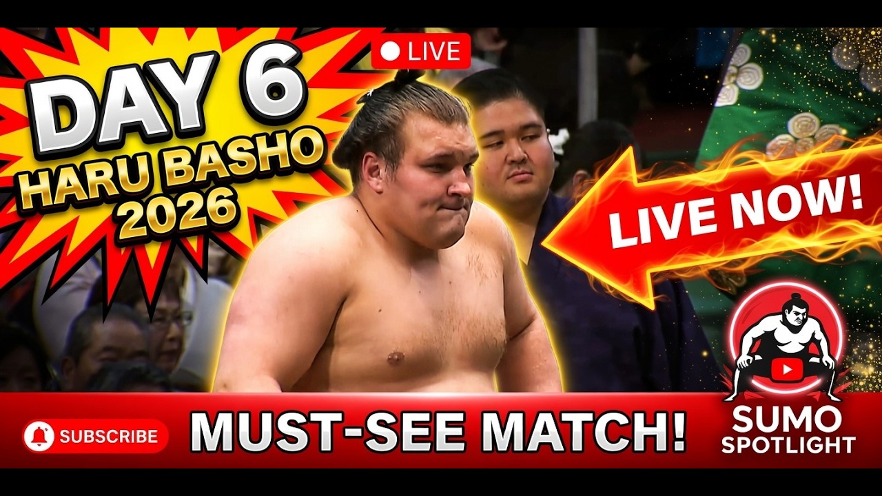 Haru Basho 2026 Day 6 LIVE: Epic Battles & Yusho Race Heats Up!