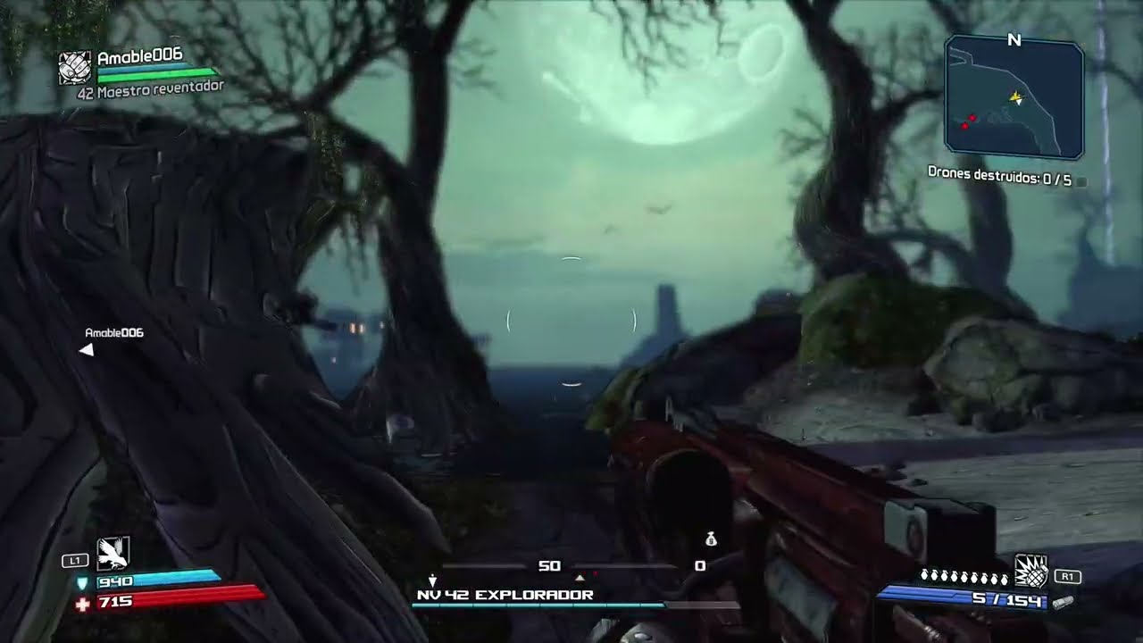 Borderlands:  partida 2 (subiendo nv)
