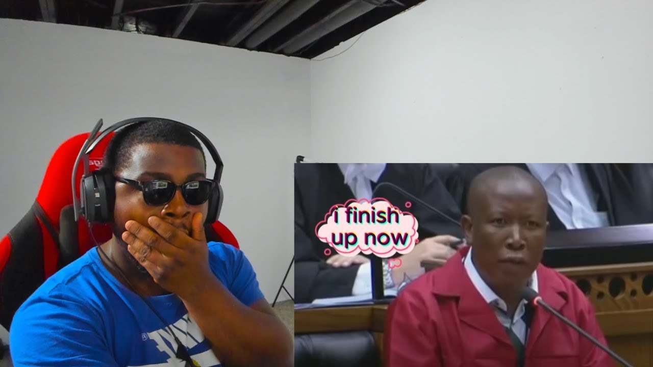 Julius Malema's Funniest Parliament Moments | REACTION PART 2