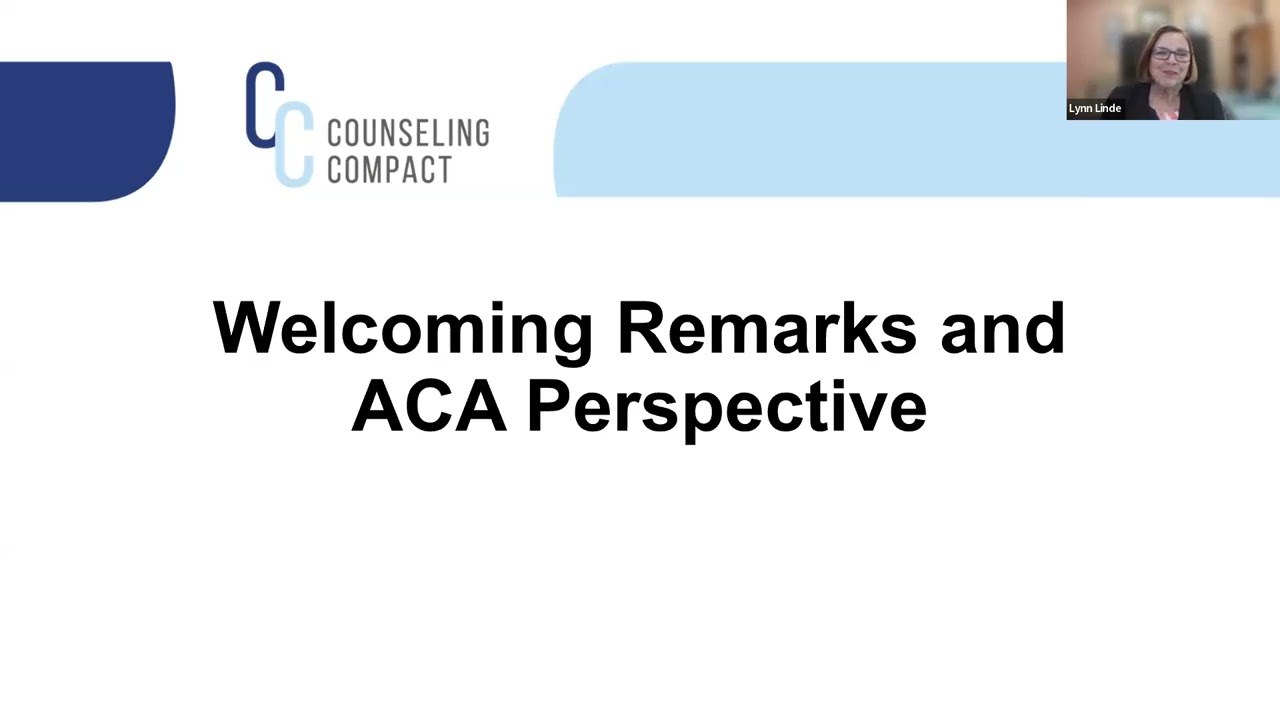 Counseling Compact 2024 Legislative Summit Video Recording