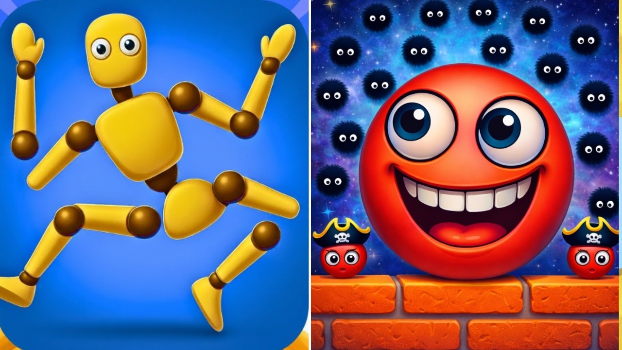 Hide Ball vs Rag Doll – Full Gameplay Walkthrough | Tina Games Play