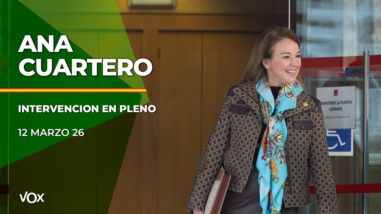 12.03 I Intervención ANA CUARTERO en la Asamblea de Madrid