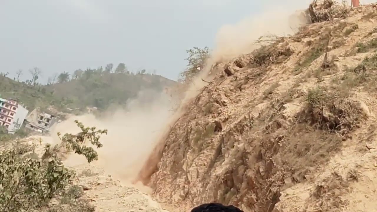 road construction in prithvi highway Nepal