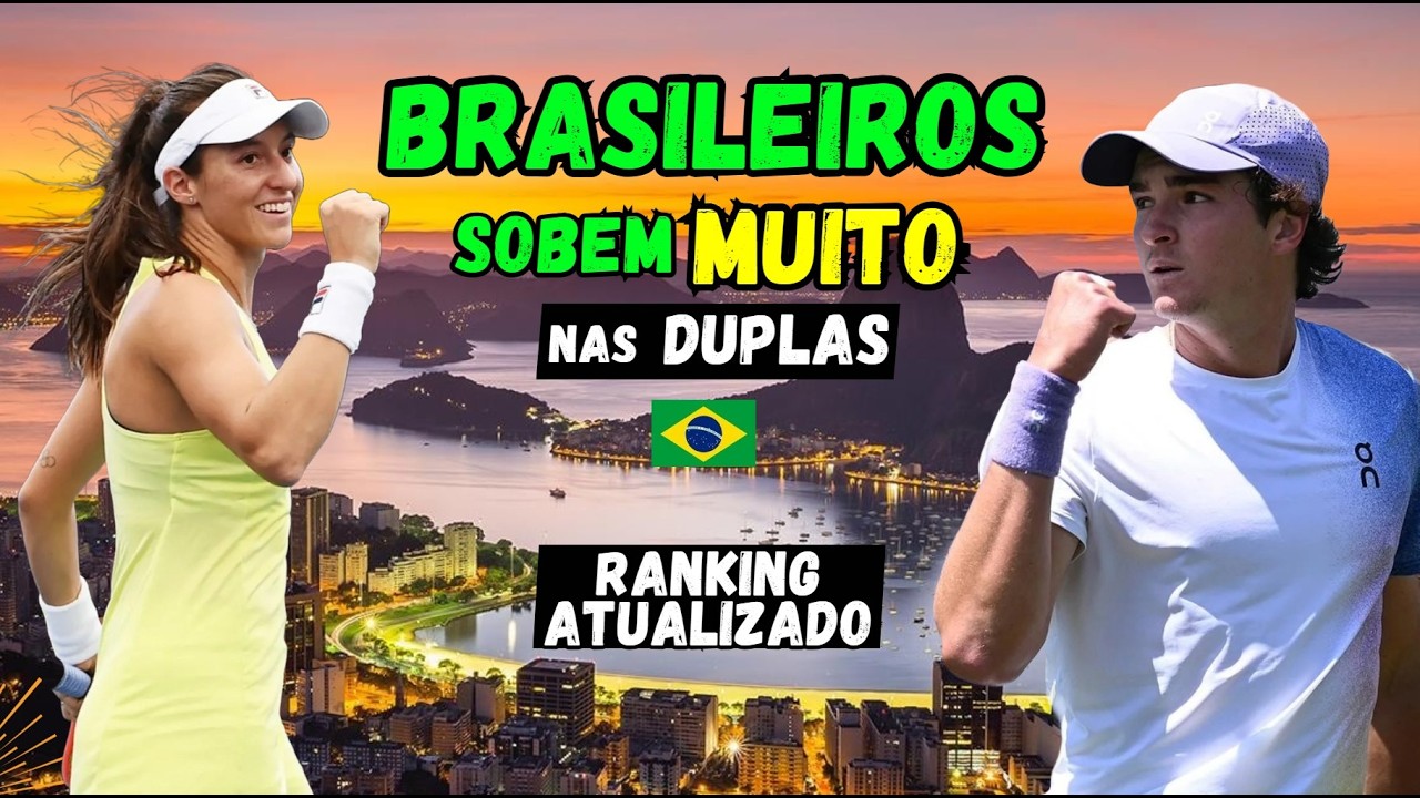 João Fonseca e Guto Miguel sobem MUITO no Ranking | Luisa Stefani vira TOP10