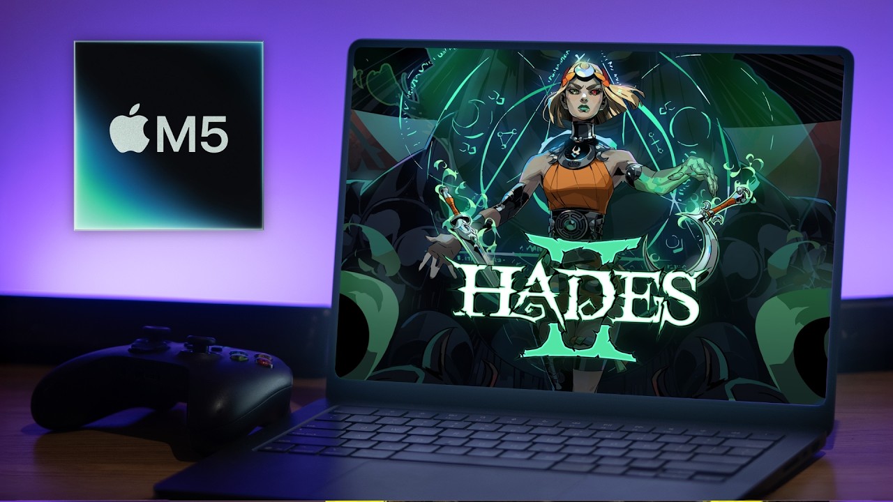 Hades 2 — Тест производительности FPS на MacBook Pro M5 (14 дюймов | 16 ГБ)