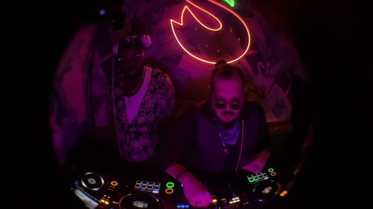 Jumanji B2B Brightwing at Tipsy Flamingo for Jumanji's birthday celebration on Miami Music Monday