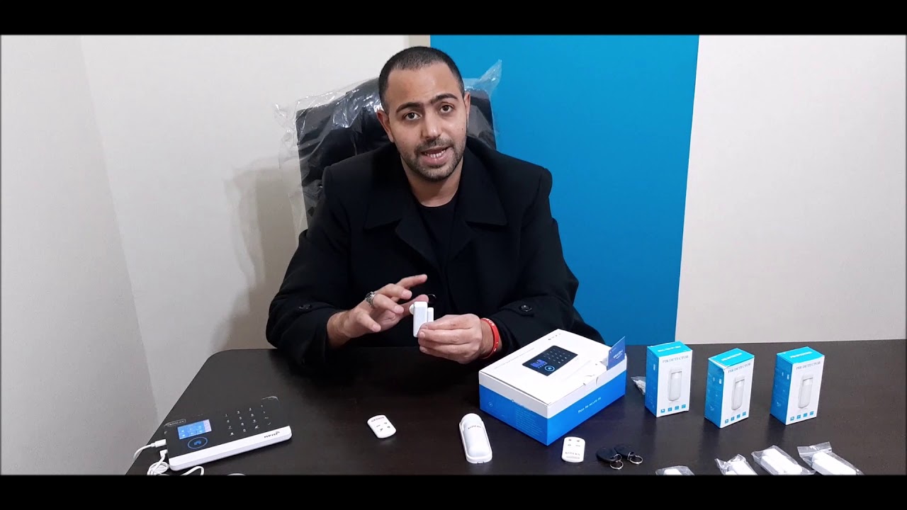 2 تجربة نظام انذار المنزل اللاسلكي من شركة أوماكسون Testing OMAXON WIFI Alarm System