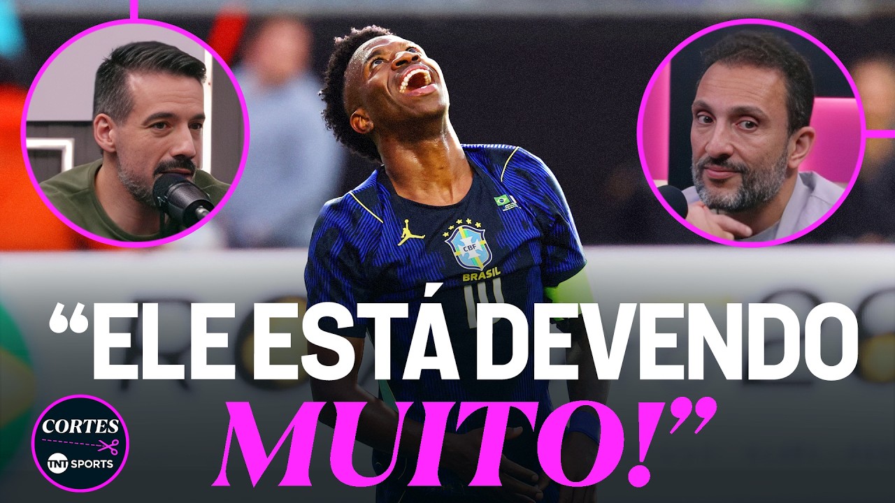 POR QUE O VINI JR EST&Aacute; JOGANDO T&Atilde;O ABAIXO NA SELE&Ccedil;&Atilde;O BRASILEIRA? ANALISAMOS!