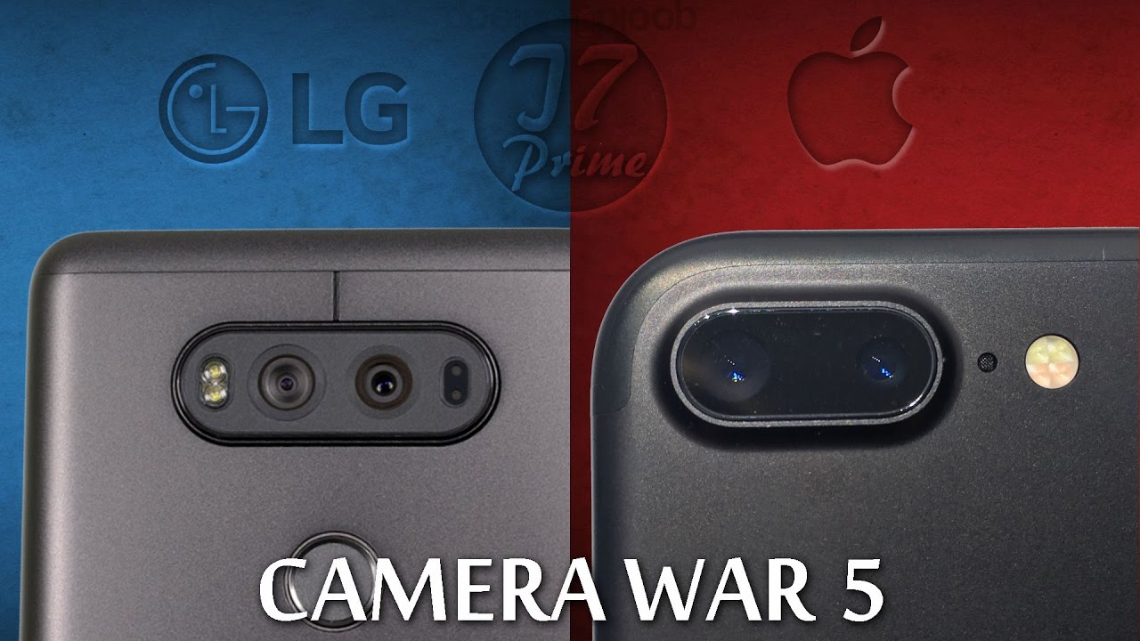 LG V20 vs iPhone 7 plus camera test (Arabic)