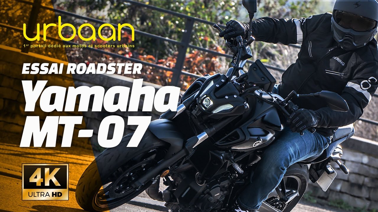 Essai YAMAHA MT07 - 2024 - [4K] urbaanews