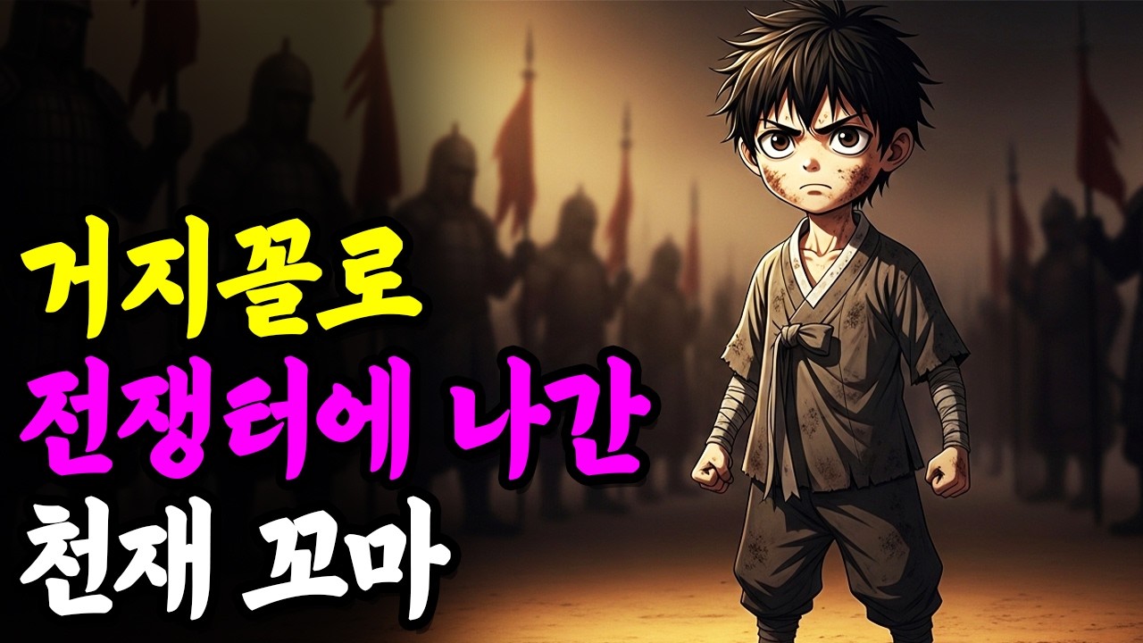 거지꼴로 전쟁터에 나간 천재 꼬마, 병사들이 비웃었는데.. |야담|만담|전설|옛날이야기|