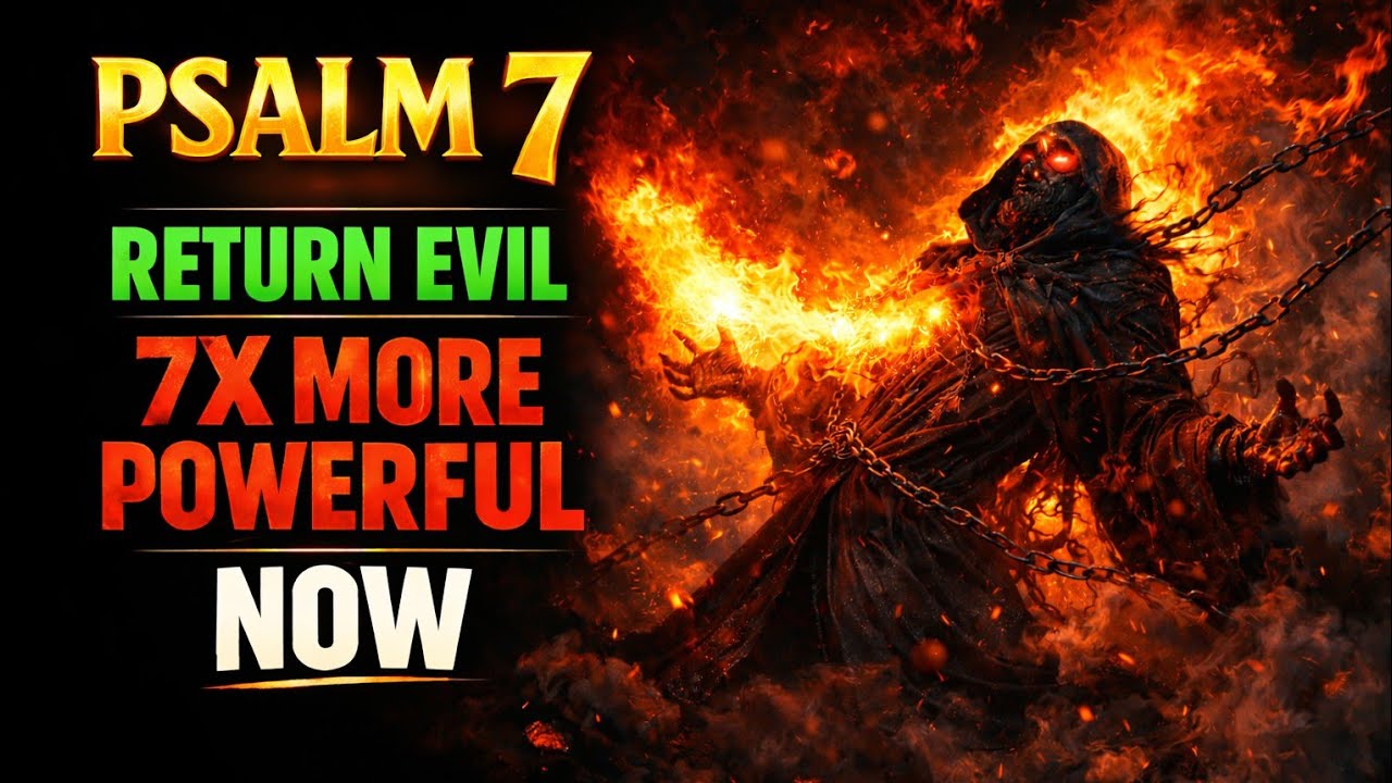 Psalm 7 Prayer for Divine Justice | Return Evil 7X More Powerful
