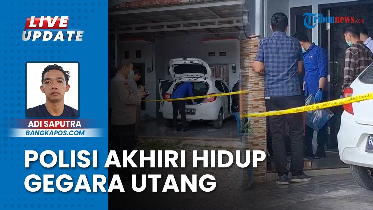 Polisi Gantung Diri gegara Terlilit Utang, Jasad Bripka JA Ditemukan Rekan Kerja di Rumah di Babel