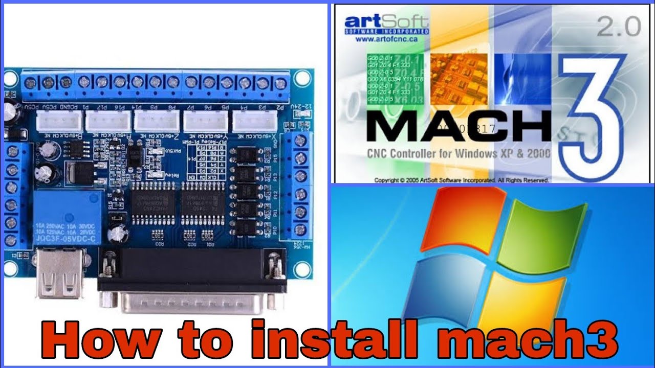 Install Mach3 LPT Board to Windows 7 Starter
