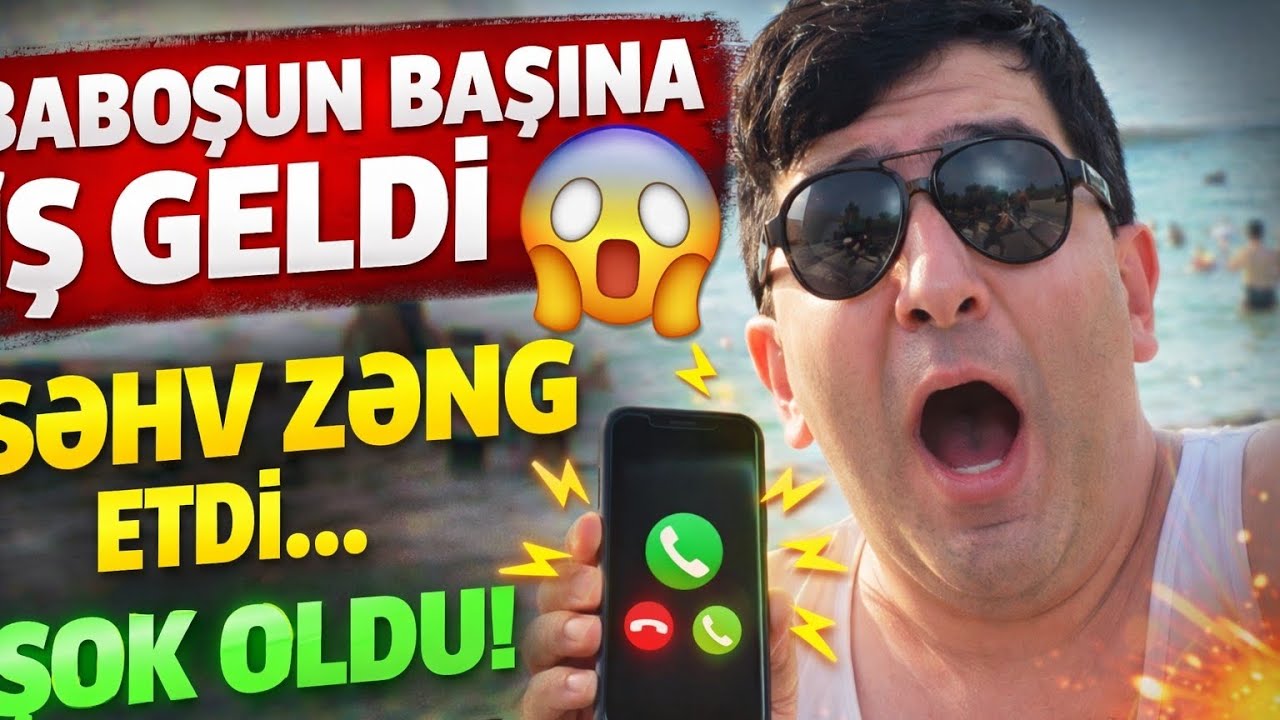 BABOŞUN BAŞINA HADİSƏ GƏLDİ😯 KARTLARI,HESABLARINI BLOKLADILAR😬
