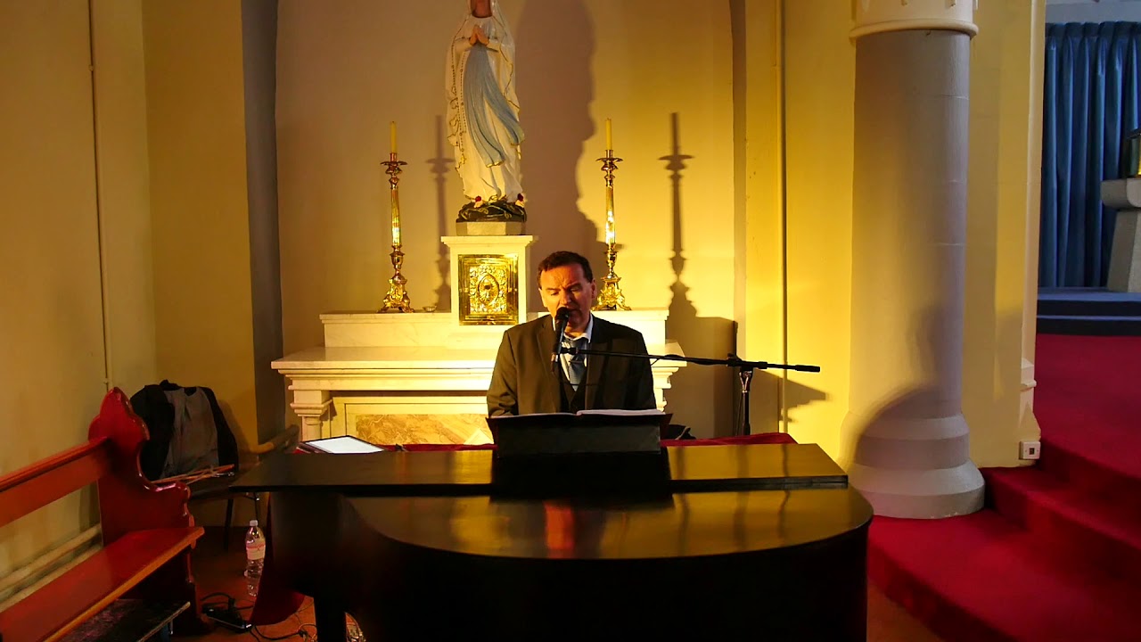 A Mhuire Mhathair  - Piano Vocalist  - Sean De Burca - Live at Keadue Church