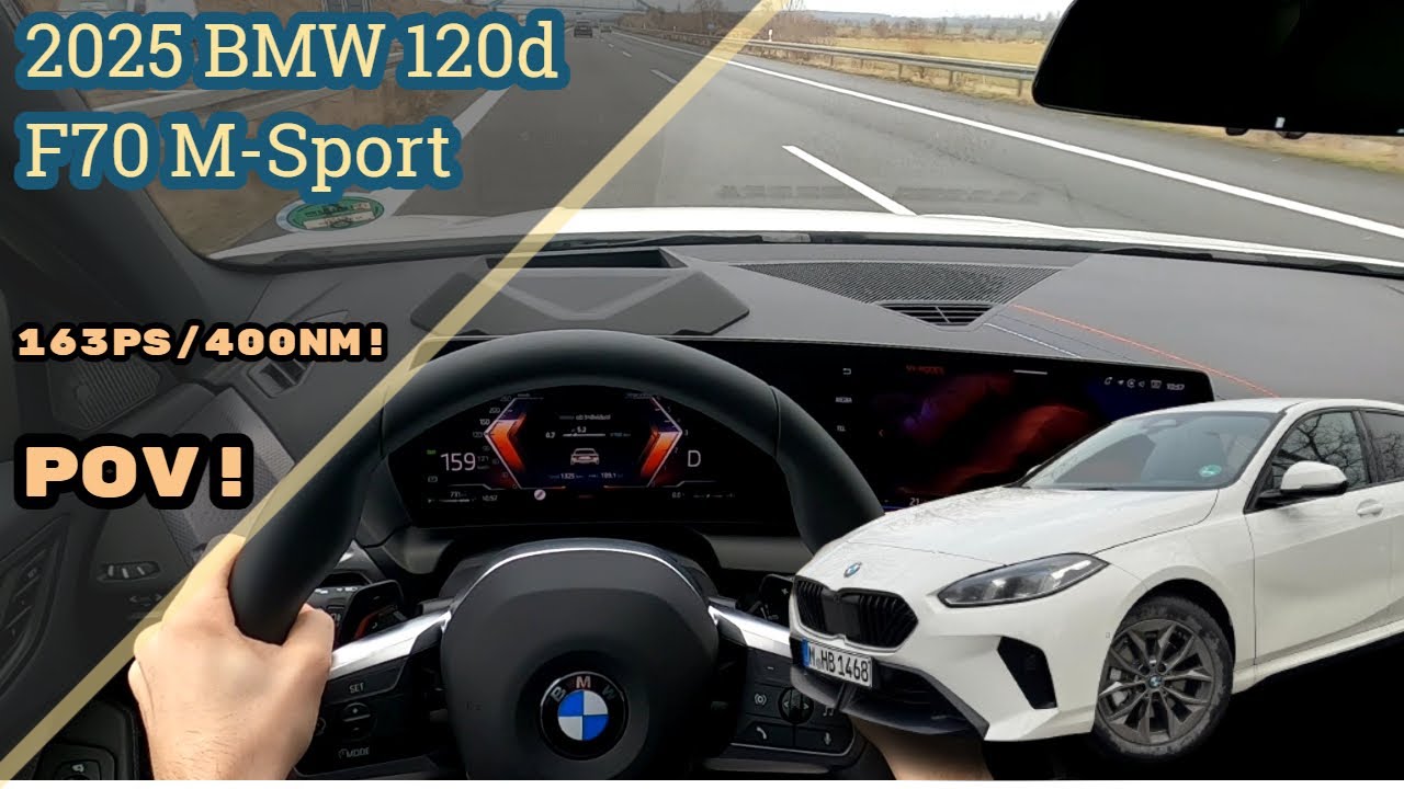 2025 BMW 120d F70 M-Sport POV Drive | AUTOBAHN